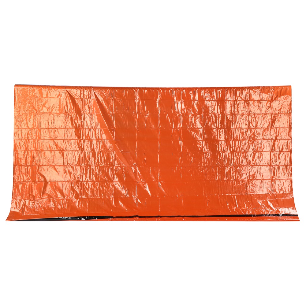 Outdoor Camping On Youtube - Langlebiges PE-Aluminium-Folien-Notfallzelt Wasserdichtes Reißfestes Notunterkunftszelt Tragbar