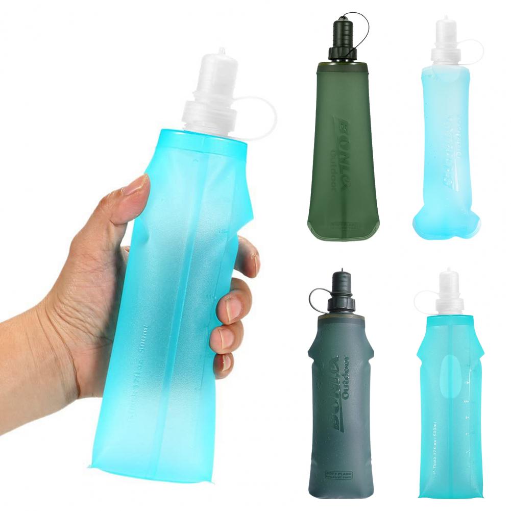 Collapsible Water Bottle - 250/500ml faltbare Wasser flaschen TPU-Wasser beutel
