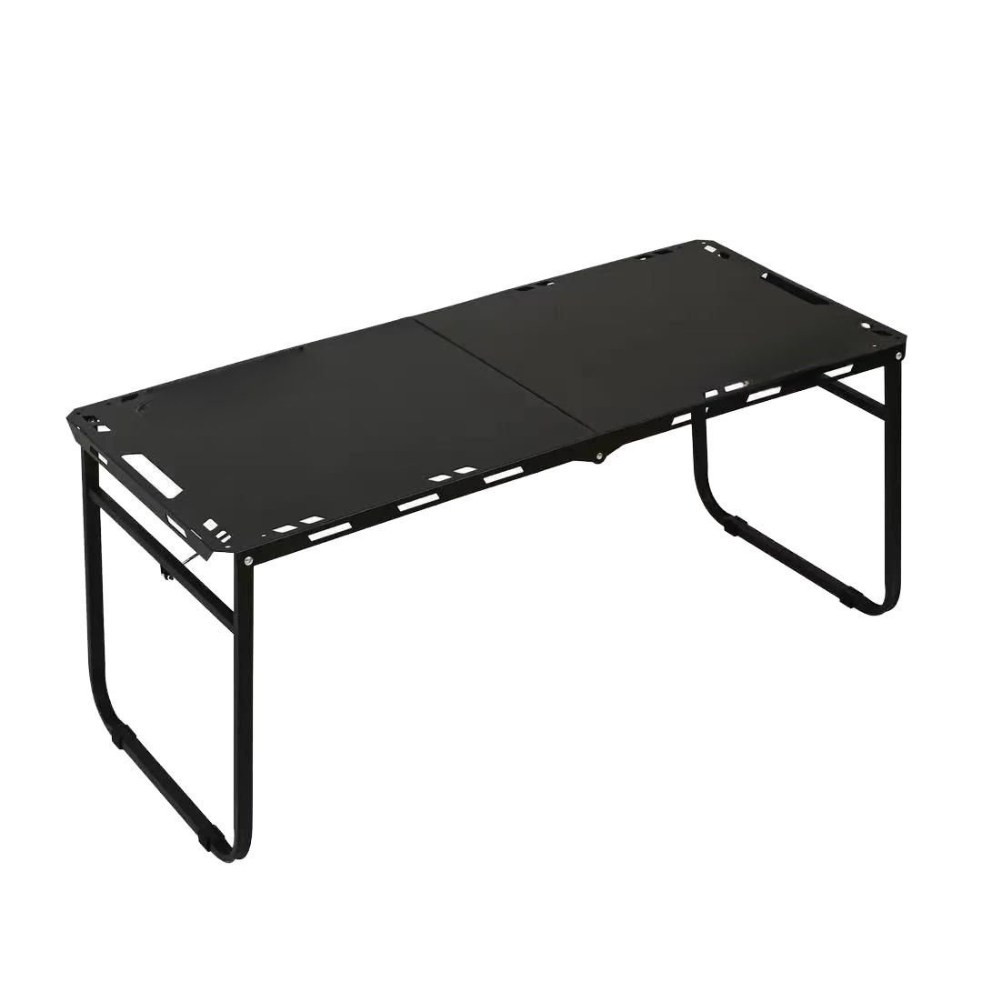 Outdoor Camping Cooking Table - Klappbarer Campingtisch Tragbarer Metalltisch für Draußen
