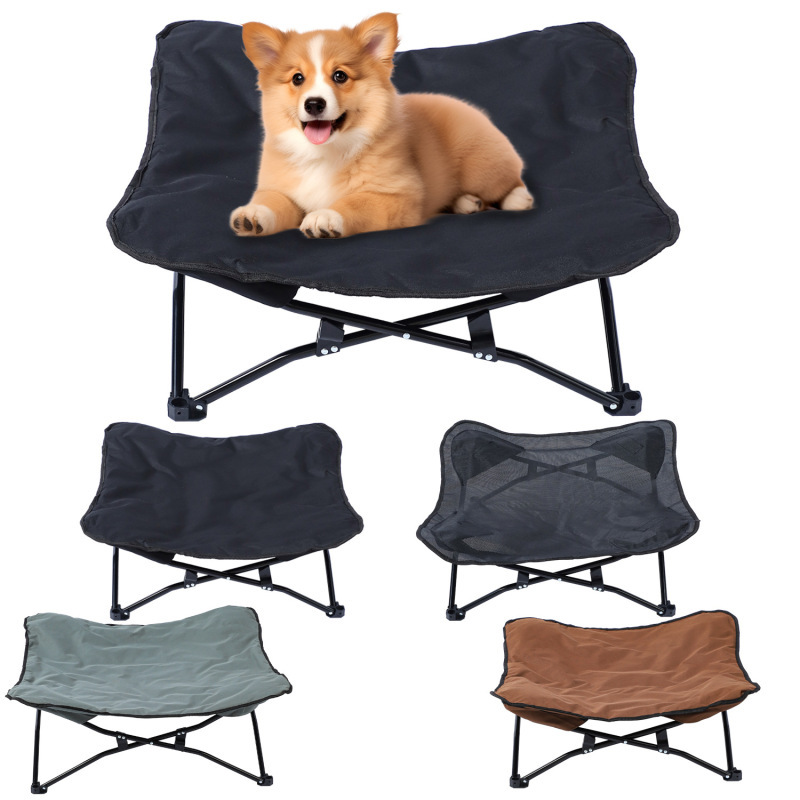 Outdoor Camping Dog Kennel - Faltbares Outdoor-Haustierbett, abnehmbares, waschbares Haustier-Campingbett für