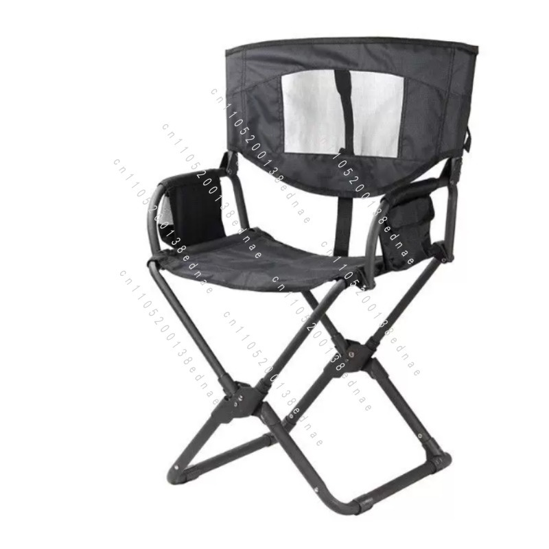 Outdoor Camping Folding Chair - Robuster, übergroßer, tragbarer, klappbarer Campingstuhl für