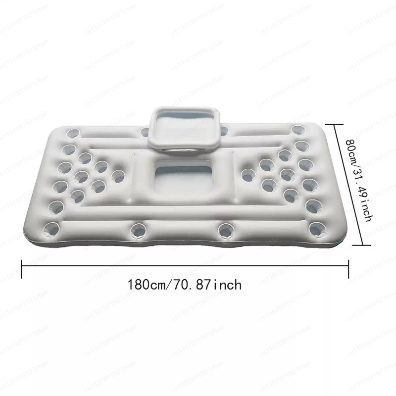 Outdoor Camping Games - Aufblasbare schwimmende Pool-Tischmatte – Bier-Pong-Wasserspielmatte mit