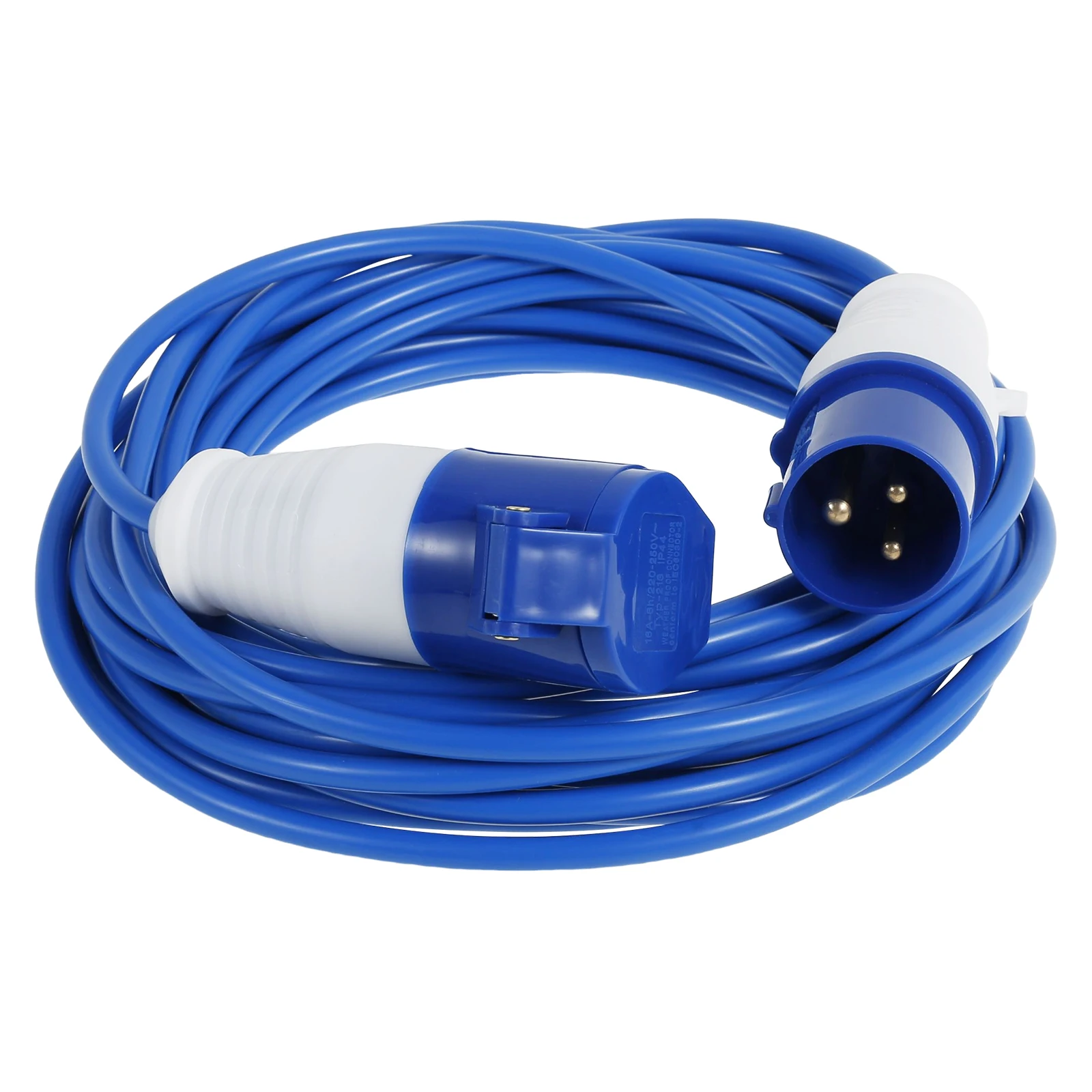 Outdoor Camping Extension Cord - Camping-Verlängerungskabel, sicheres, zuverlässiges Gummi-Verlängerungskabel mit Stecker,