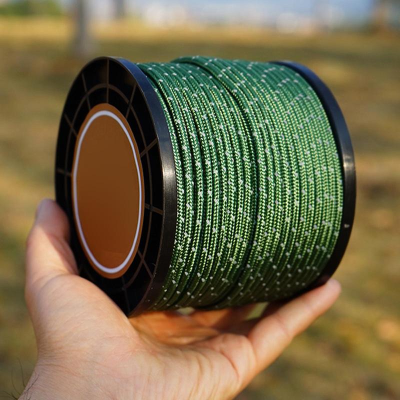 Outdoor Camping Guy - Reflektierendes Paracord-Zeltseil, Camping-Vordach-Seil, Markisen-Seil, Spannseil, Outdoor-Spannseile,