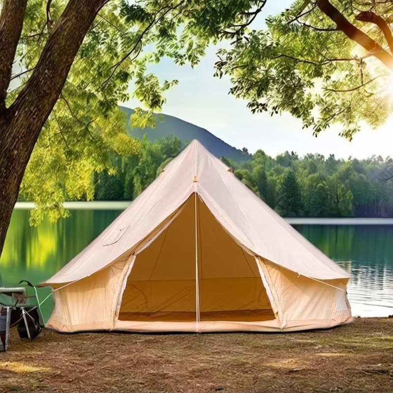 Outdoor Yurt Camping - 2026 Bestseller Outdoor Vier-Jahreszeiten Oxford-Zelt Luxus-Glamping-Jurte
