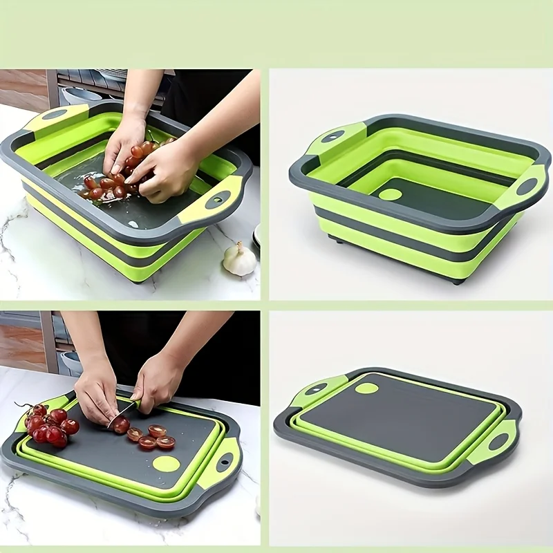 Outdoor Camping Outlet - Tragbares, faltbares Wasserbecken mit integriertem Waschbecken