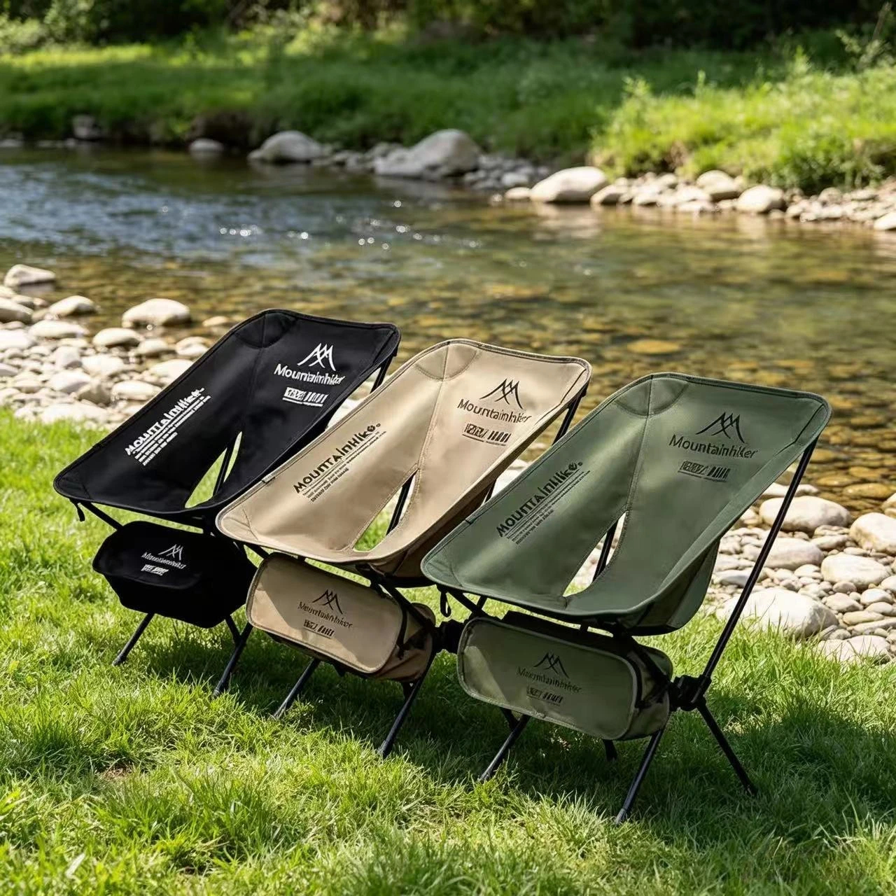 Outdoor Camping Hammock Chair - Klappbarer Ultraleichter Mondstuhl Tragbarer Campingstuhl für