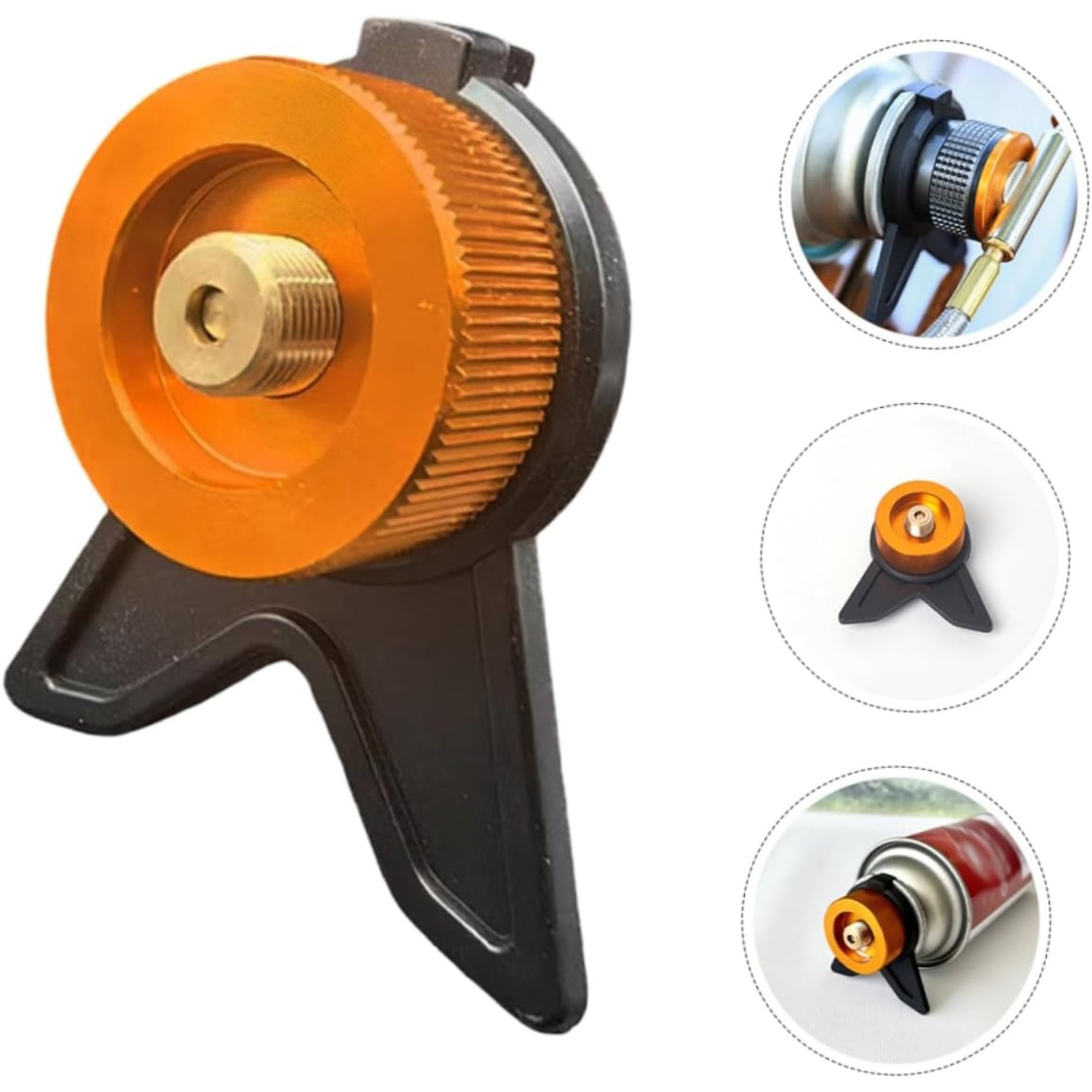 Outdoor Camping Outlet - Propan-Tank-Zubehör Gastank-Adapter Campingbedarf Kleiner Propan-Konverter Gasnachfüllwerkzeug