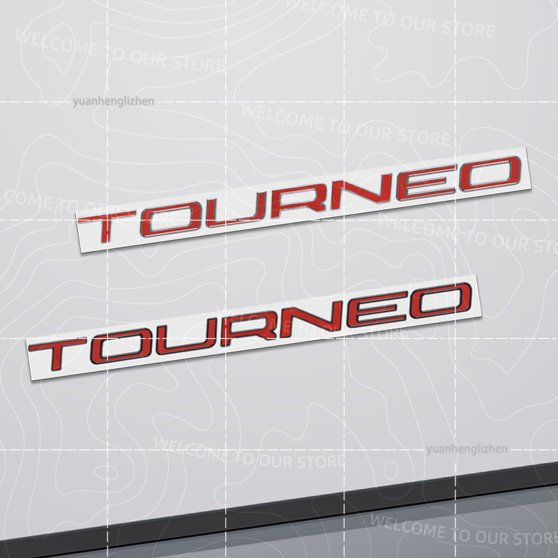 3D Zinklegierung TOURNEO Logo  – Outdoor Camping Logo Bewertung und Preis
