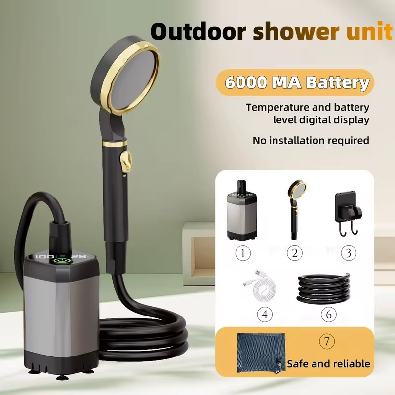 Tragbare Elektrische Außendusc – Outdoor Camping Shower Bewertung und Preis