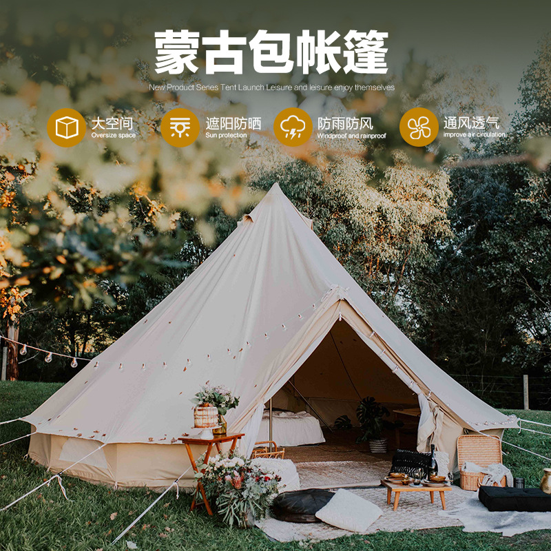Indisches Jurte-Zelt im Freien – Outdoor Yurt Camping Bewertung und Preis