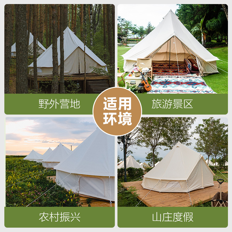 Indisches Jurte-Zelt im Freien – Outdoor Yurt Camping Bewertung und Preis