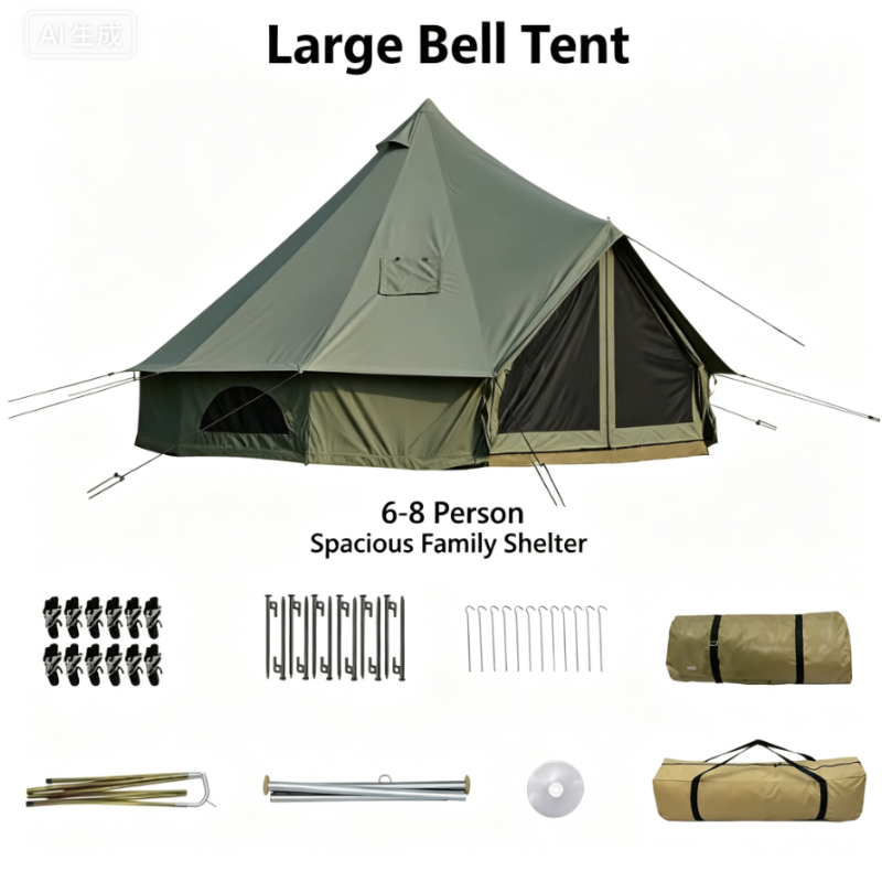 Oxford-Stoff Pyramidenzelt Was – Outdoor Yurt Camping Bewertung und Preis