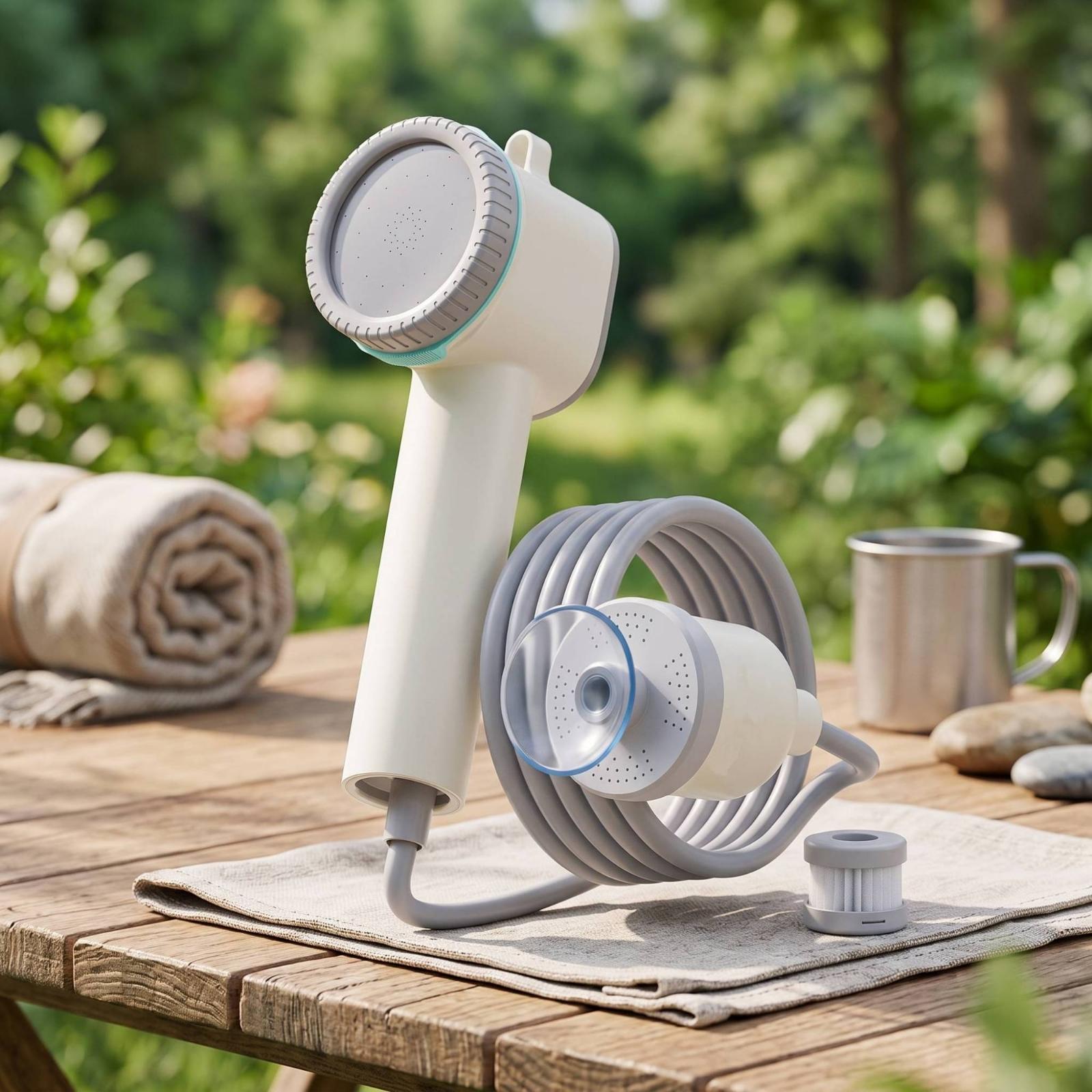 Tragbares elektrisches Duschse – Outdoor Camping Shower Bewertung und Preis