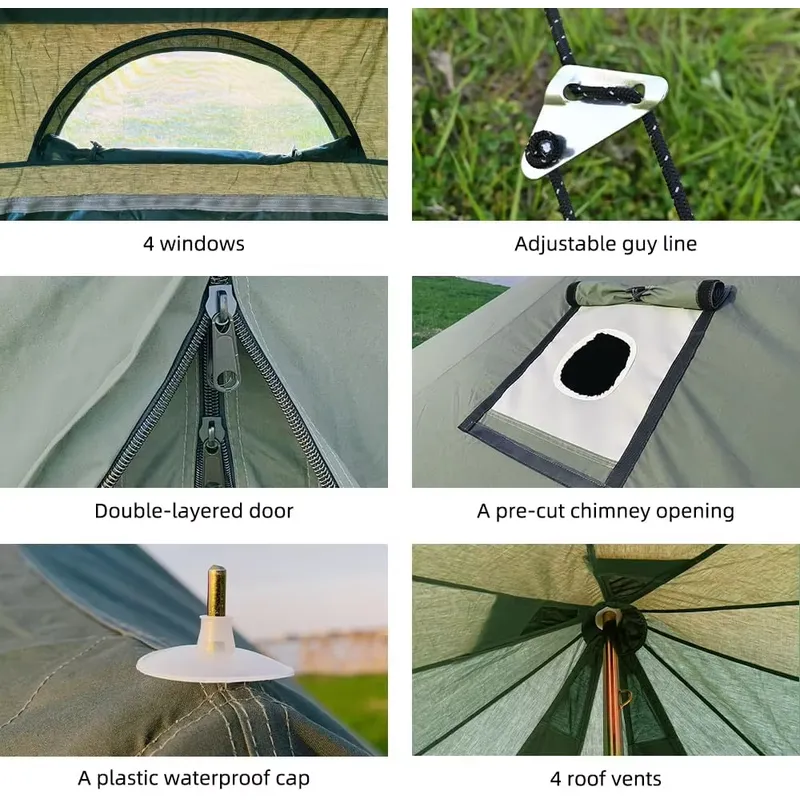 4M Outdoor Camping Großes Glam – Outdoor Yurt Camping Bewertung und Preis
