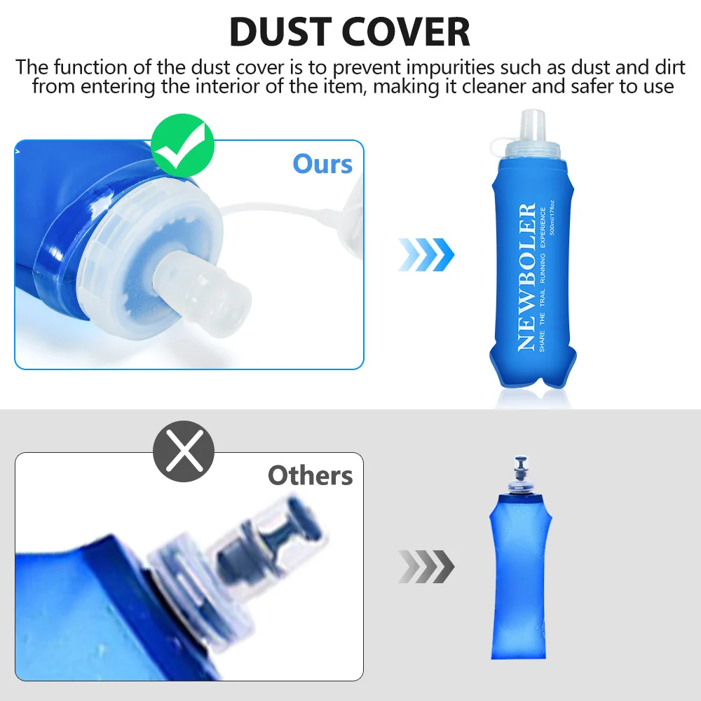 NEWBOLER 300/500ML Wasserflasc – Collapsible Water Bottle Bewertung und Preis
