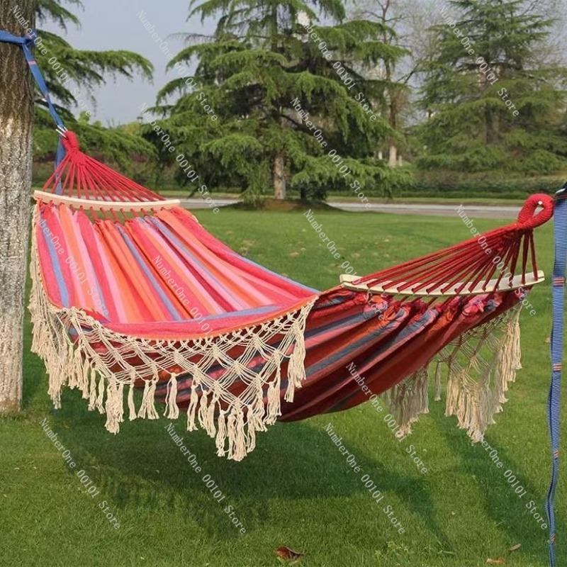 Canvas-Doppelhängematte mit Qu – Outdoor Camping Hammock Chair Bewertung und Preis