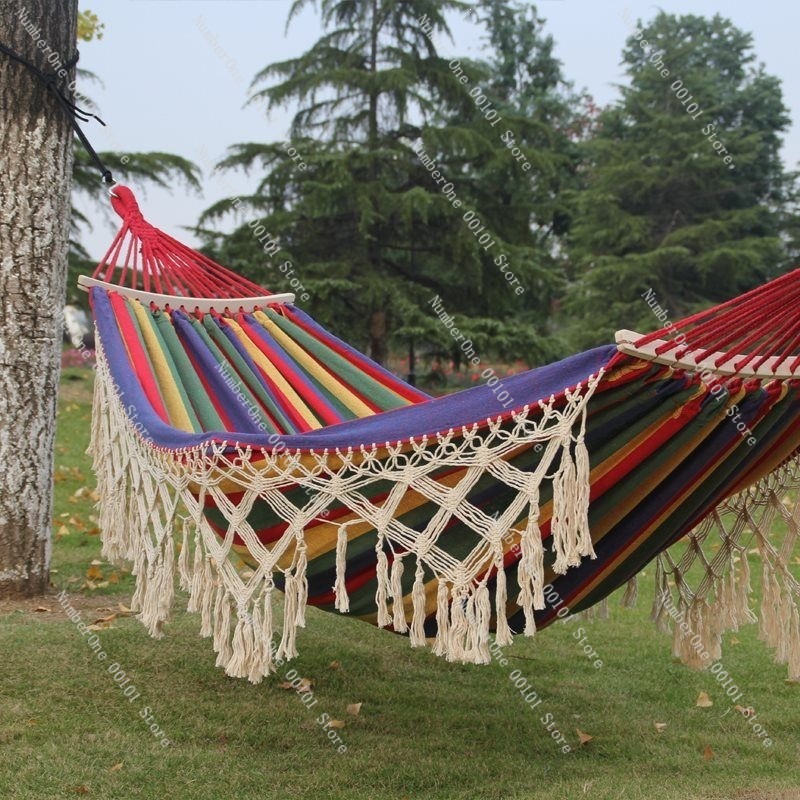 Canvas-Doppelhängematte mit Qu – Outdoor Camping Hammock Chair Bewertung und Preis