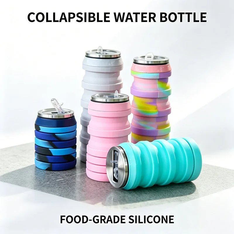 480ML Einziehbare Silikon-Wass – Collapsible Water Bottle Bewertung und Preis