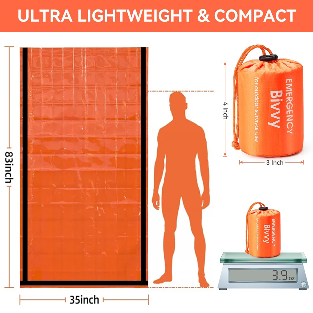 Notfall-Schlafsack, Überlebens – Emergency Mylar Blanket Bewertung und Preis