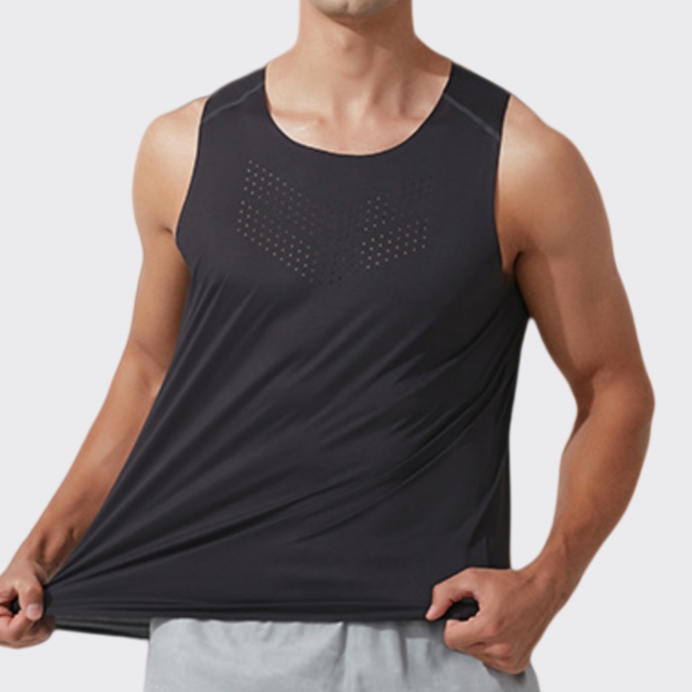 Herren Gym-Weste Schnelltrockn – Outdoor Camping Logo Bewertung und Preis