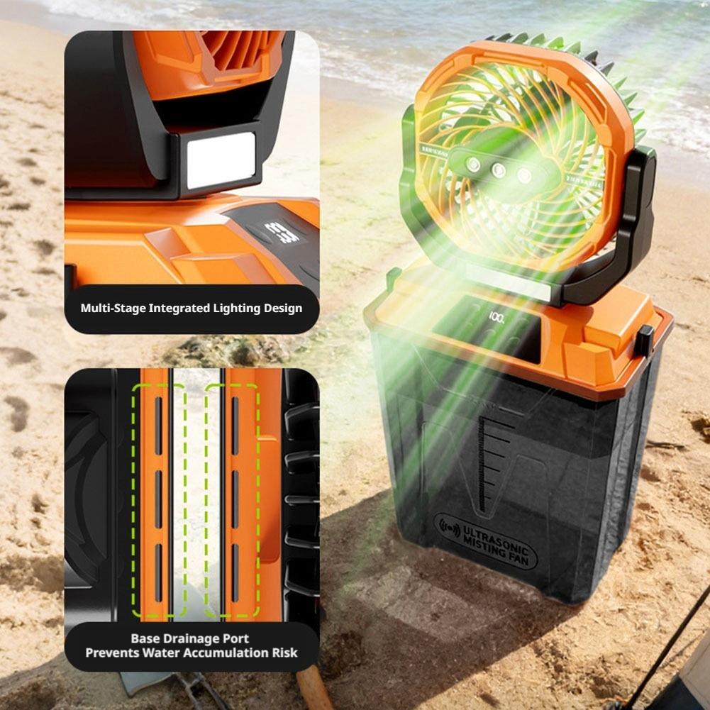 Neuer Outdoor-Nebelventilator, – Outdoor Camping House Bewertung und Preis