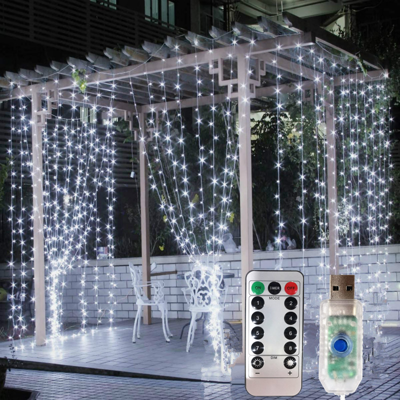 6M/4M/3M USB LED-Lichtvorhänge – Outdoor Camping Lights String Bewertung und Preis