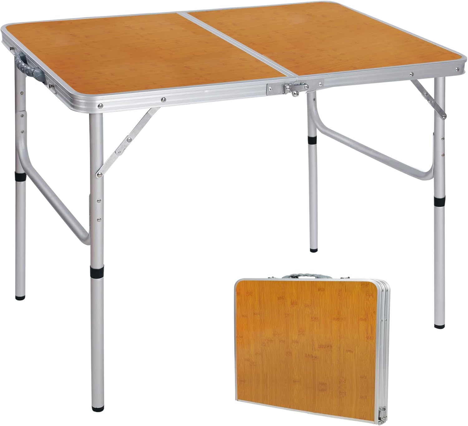 Höhenverstellbarer 35x24-Zoll  – Outdoor Camping Cooking Table Bewertung und Preis