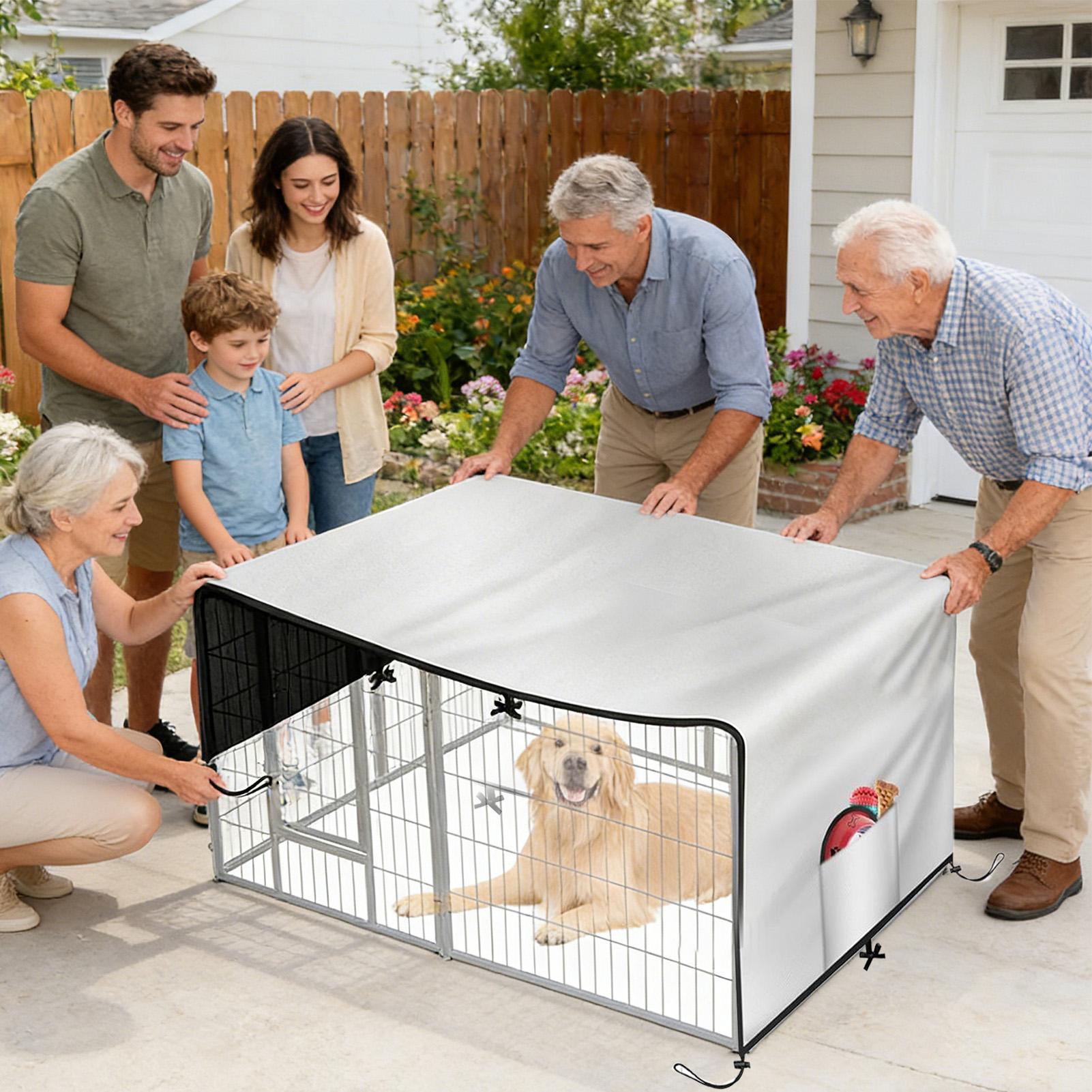 Hunde-Kistenabdeckung, 210D Ox – Outdoor Camping Dog Kennel Bewertung und Preis