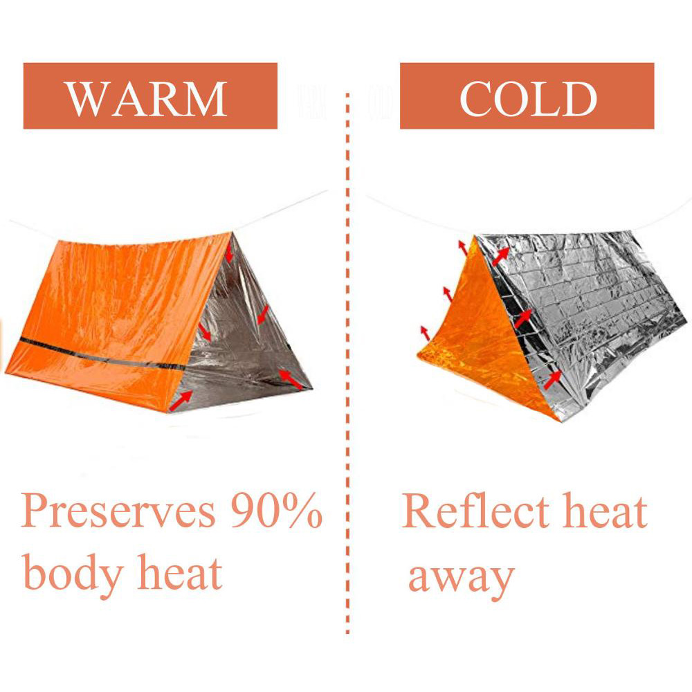 2-Personen-Notfallschutz, Biwa – Emergency Mylar Blanket Bewertung und Preis