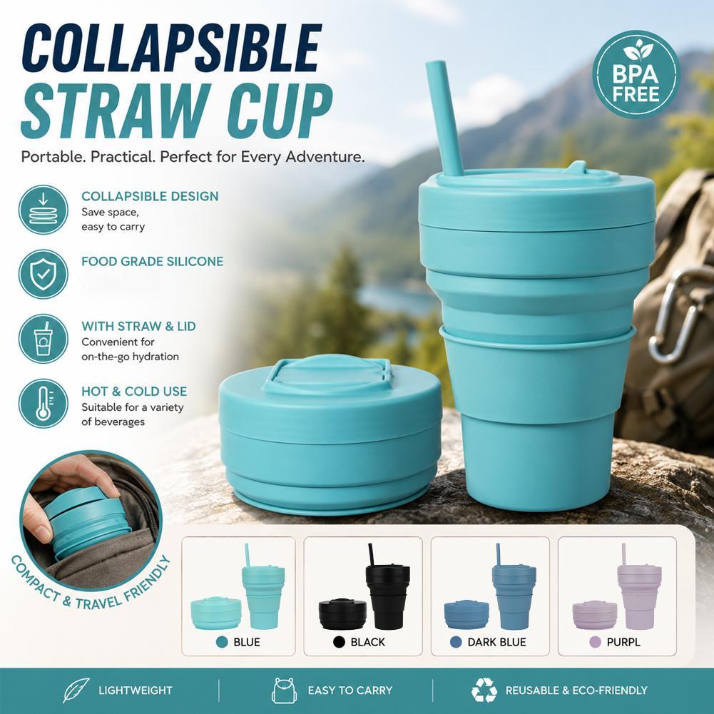 Zusammenklappbare Silikon-Kaff – Collapsible Water Bottle Bewertung und Preis