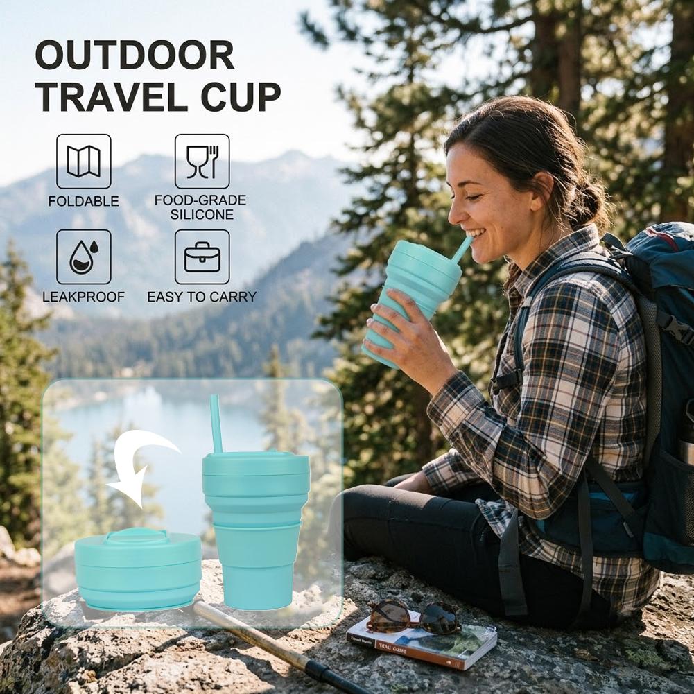 Zusammenklappbare Silikon-Kaff – Collapsible Water Bottle Bewertung und Preis