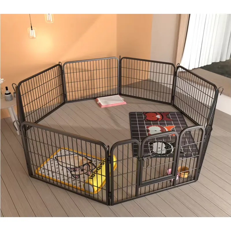 8-Panel-Hundezwinger aus Metal – Outdoor Camping Dog Kennel Bewertung und Preis