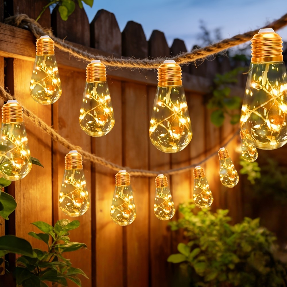 10/20 LED Solar-Lichterkette f – Outdoor Camping Lights String Bewertung und Preis