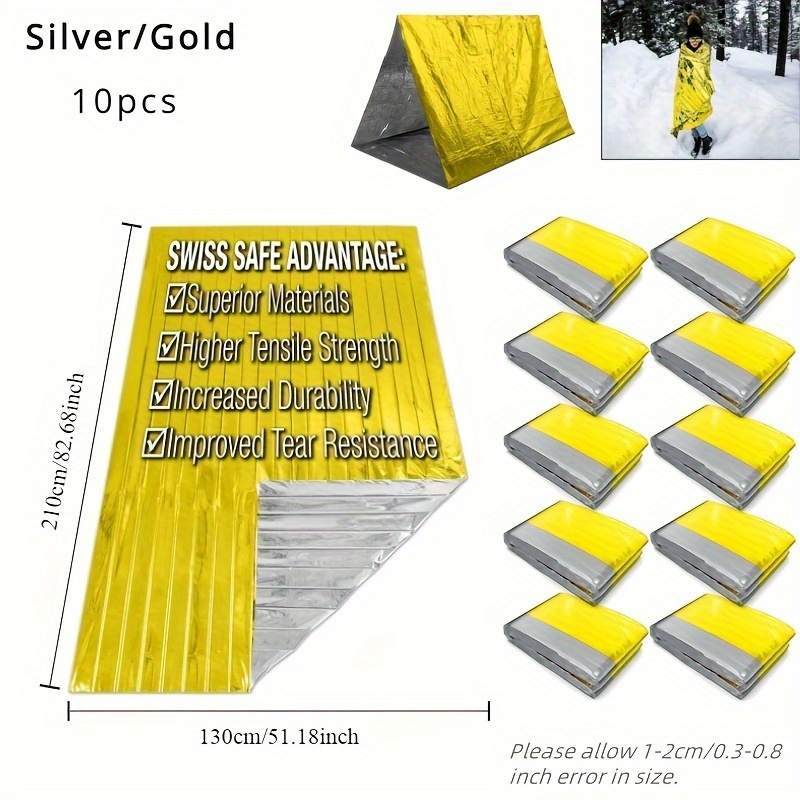 Notfall-Mylar-Isolierdecke – l – Emergency Mylar Blanket Bewertung und Preis