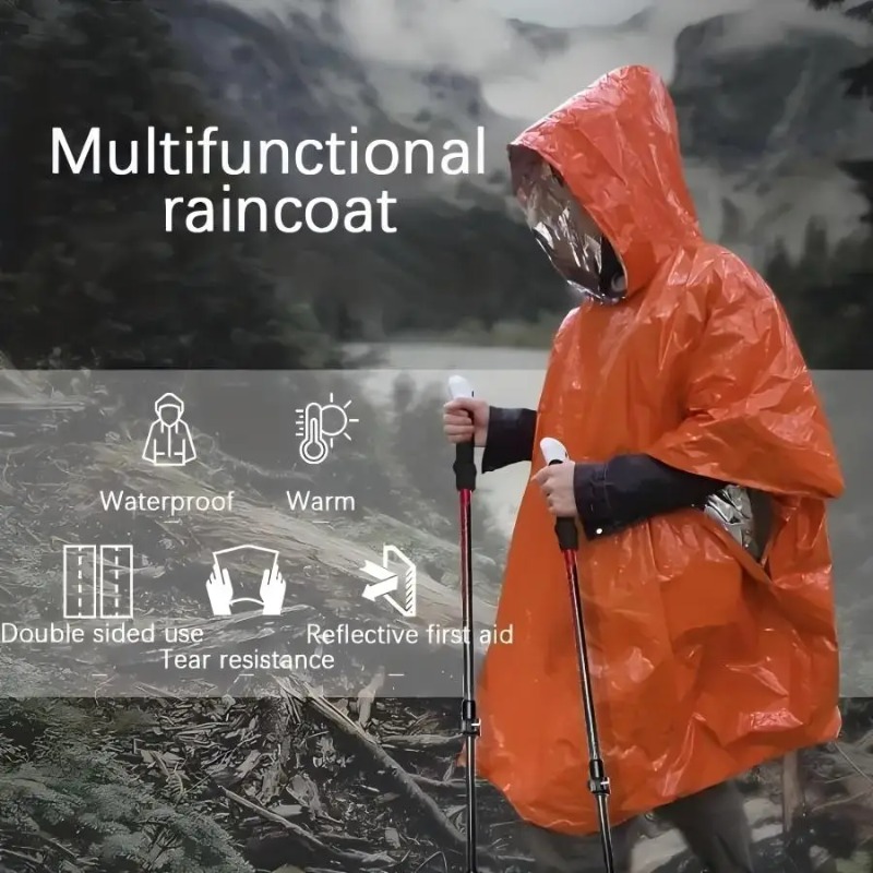 1–5 Stück multifunktionaler Üb – Emergency Mylar Blanket Bewertung und Preis