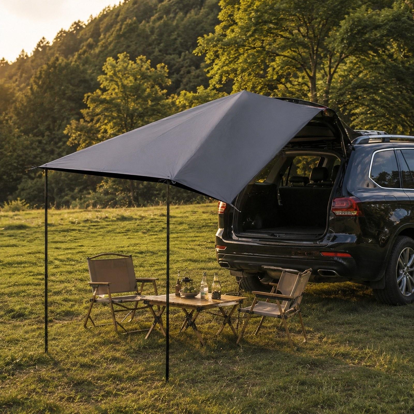 Camping-Vordach für Auto Sonne – Outdoor Camping Van Tent Bewertung und Preis