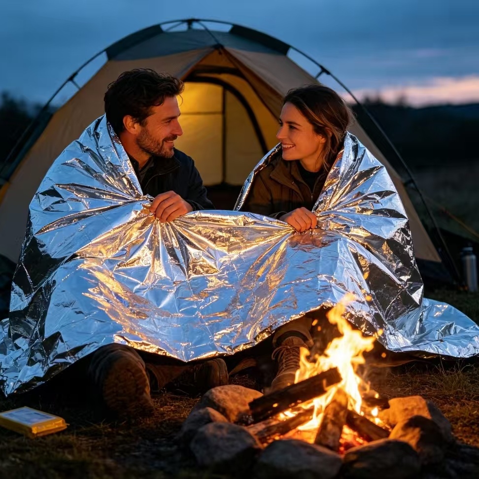 Mylar Thermische Notfalldecke, – Emergency Mylar Blanket Bewertung und Preis