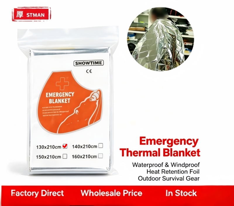 Mylar Thermische Notfalldecke, – Emergency Mylar Blanket Bewertung und Preis